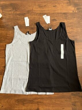 🔥10 for $100🔥 🔥bundle of 2 size 2X NWT Lane Bryant ribbed tank tops